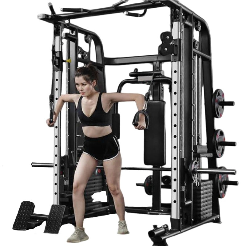 Flat ellipsoid Smith machine bare machine