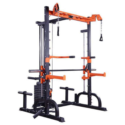 Single weight piece Smith machine
